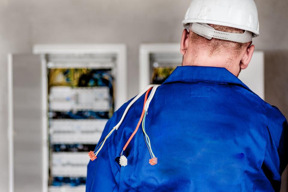 Quadro elétrico instalado